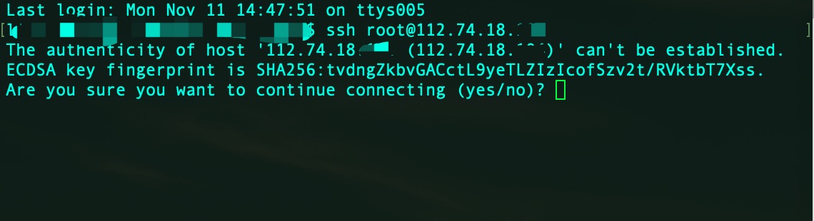 ssh