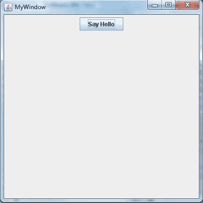 creating jframe using composition