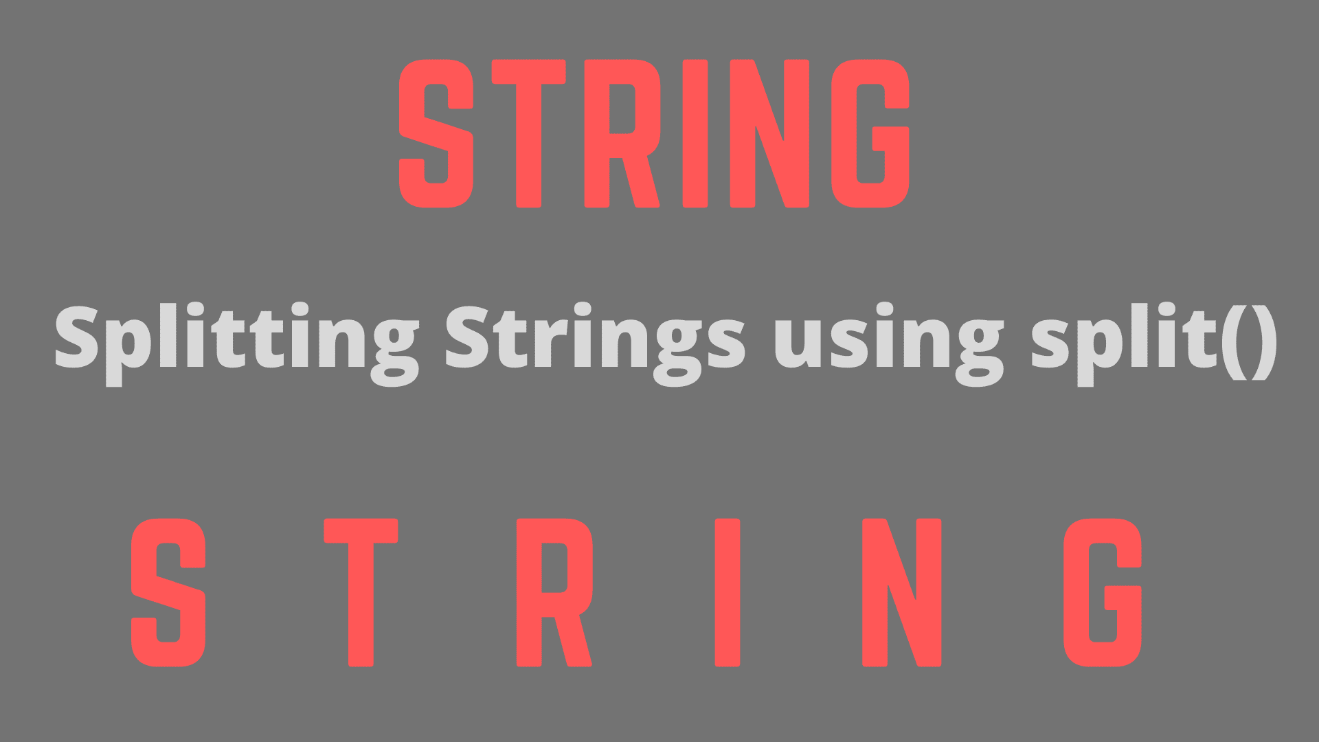 Splitting Strings in Java