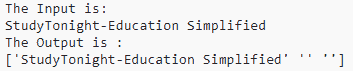 numpy char.partition() function example