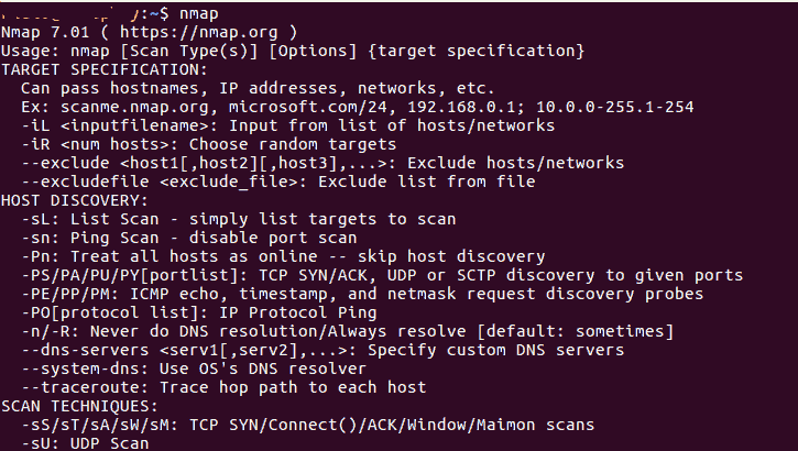 Integrating Port Scanner with Nmap