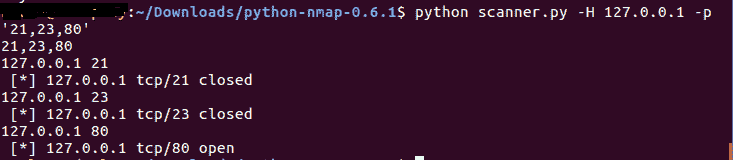 Taking Input from Command Line for a python script using argparse and optparse