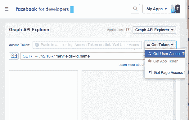 using Facebook Graph API