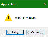 Tkinter messagebox module example